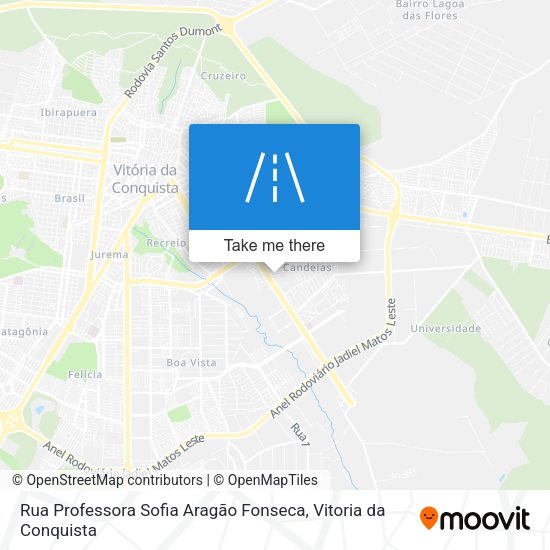 Rua Professora Sofia Aragão Fonseca map