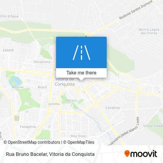 Rua Bruno Bacelar map