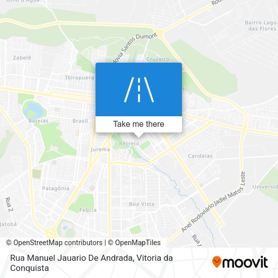 Rua Manuel Jauario De Andrada map