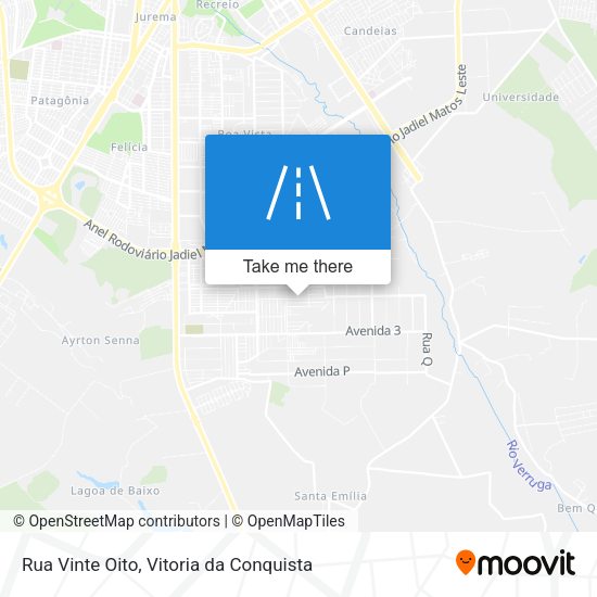 Rua Vinte Oito map
