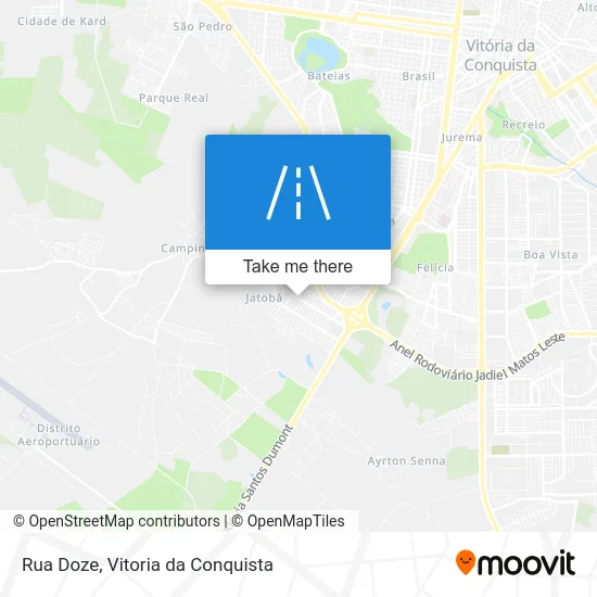 Rua Doze map