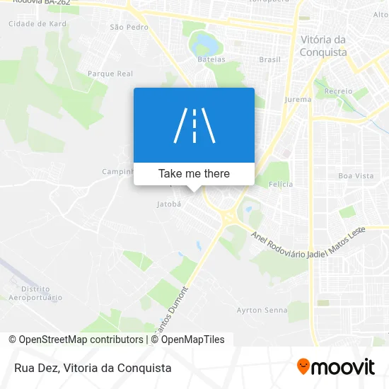 Rua Dez map