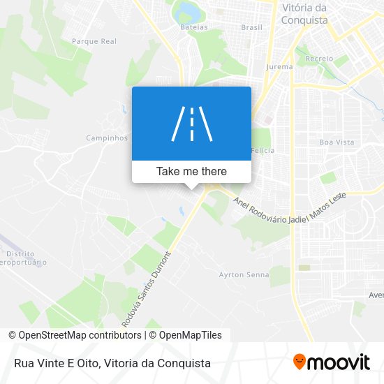 Rua Vinte E Oito map