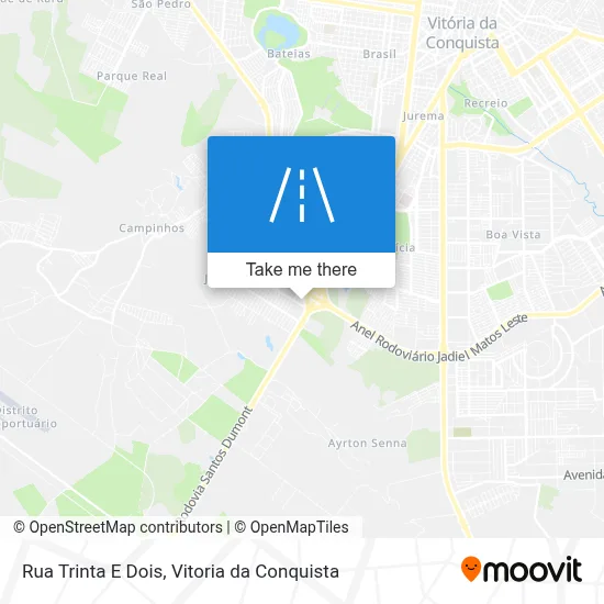 Rua Trinta E Dois map