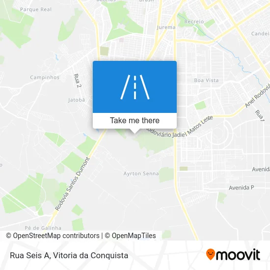 Rua Seis A map