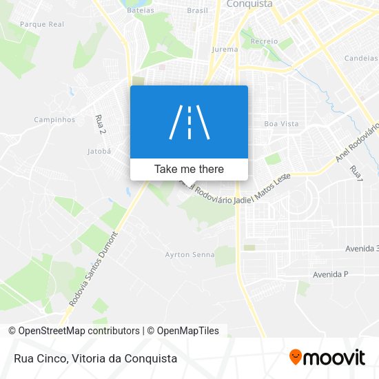 Rua Cinco map