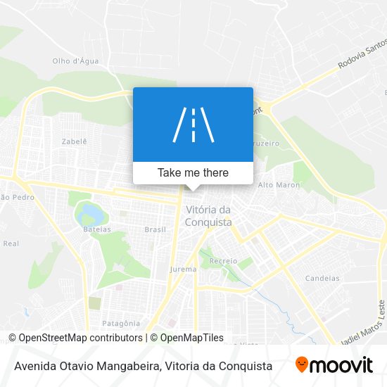Avenida Otavio Mangabeira map