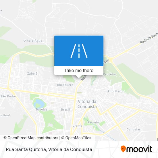 Rua Santa Quitéria map