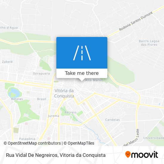 Rua Vidal De Negreiros map