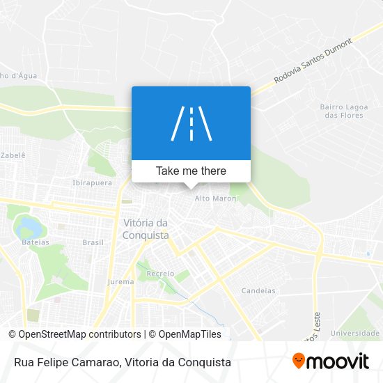 Rua Felipe Camarao map