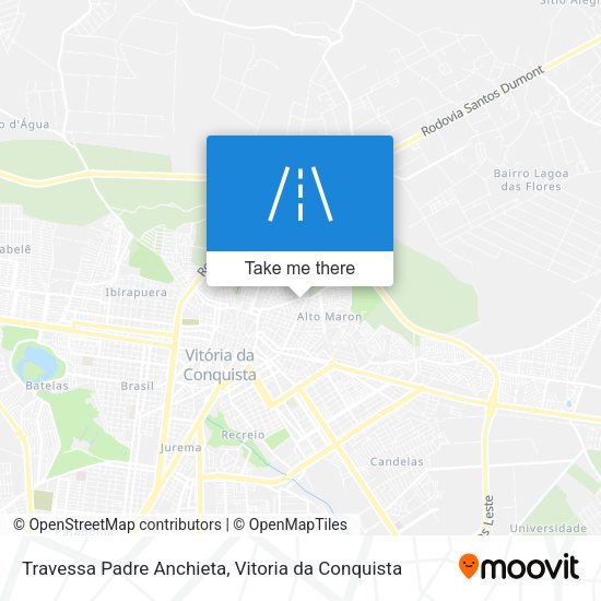 Travessa Padre Anchieta map