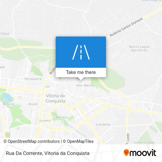 Rua Da Corrente map