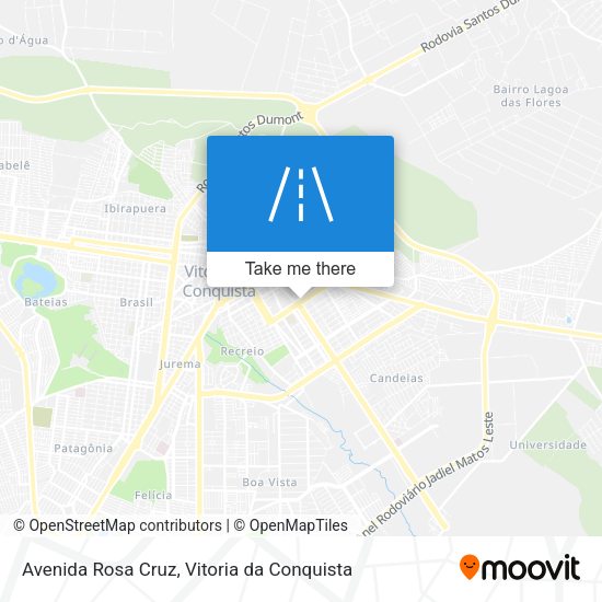 Avenida Rosa Cruz map