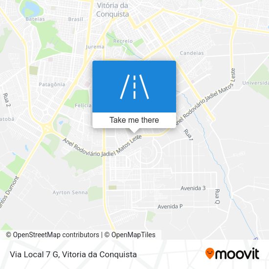 Via Local 7 G map