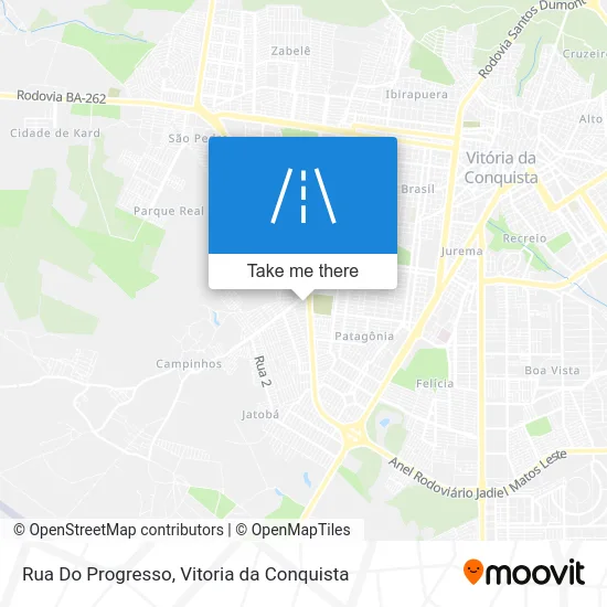 Rua Do Progresso map