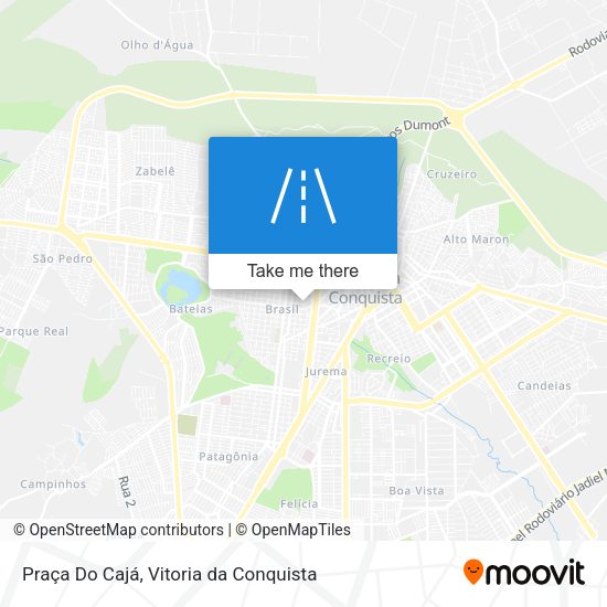 Praça Do Cajá map