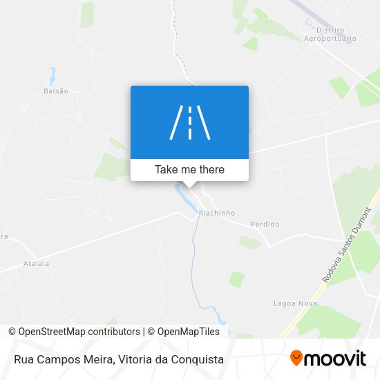 Rua Campos Meira map