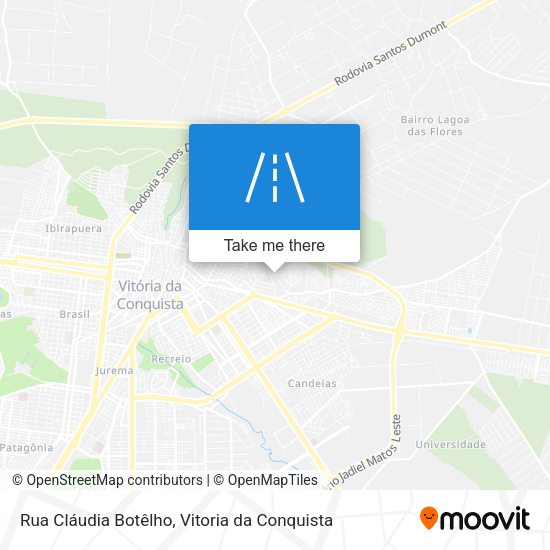 Rua Cláudia Botêlho map