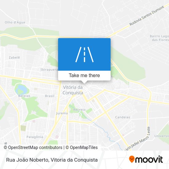 Rua João Noberto map