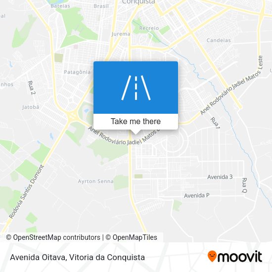 Avenida Oitava map