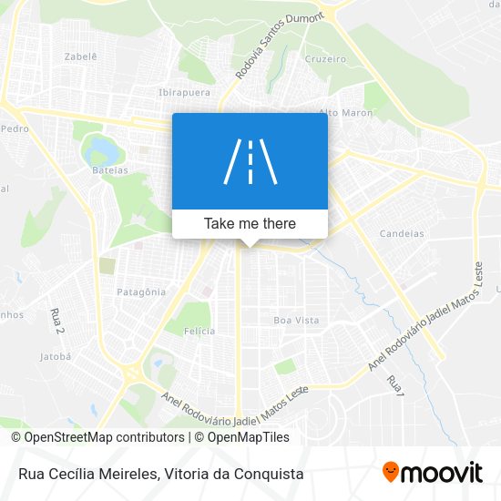 Rua Cecília Meireles map