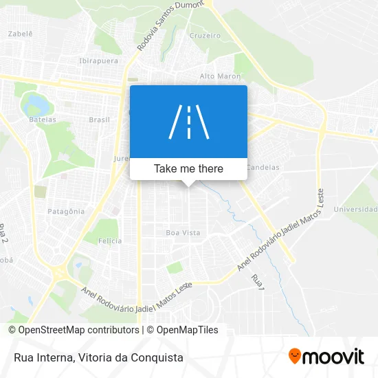 Rua Interna map