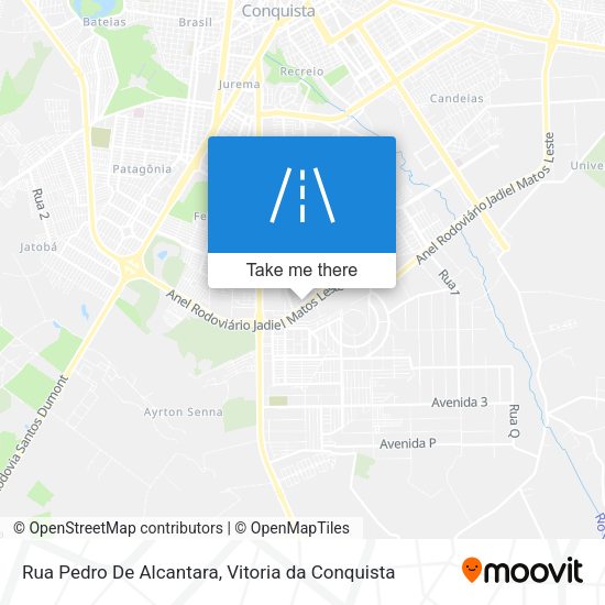 Rua Pedro De Alcantara map