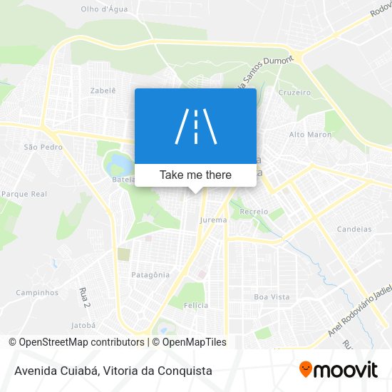 Avenida Cuiabá map