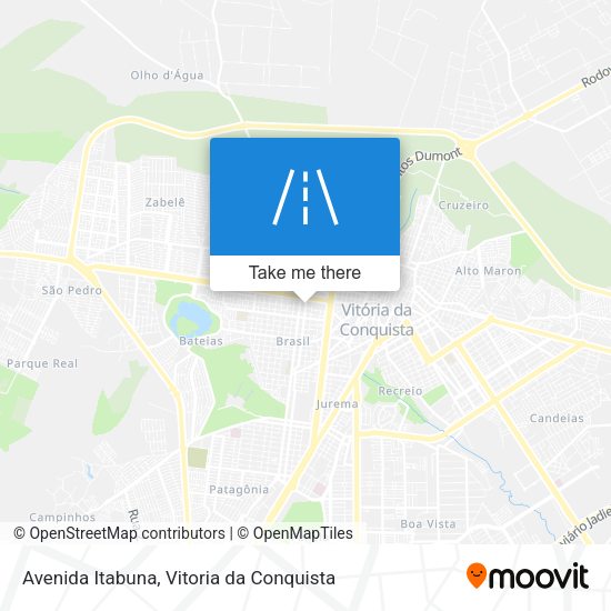 Avenida Itabuna map