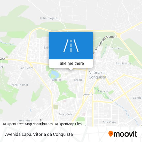 Avenida Lapa map