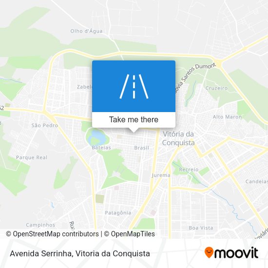 Avenida Serrinha map