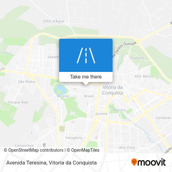 Avenida Teresina map