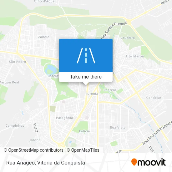 Rua Anageo map