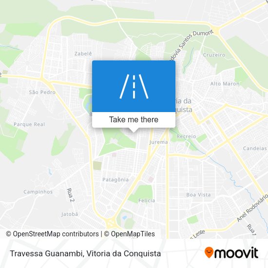 Travessa Guanambi map