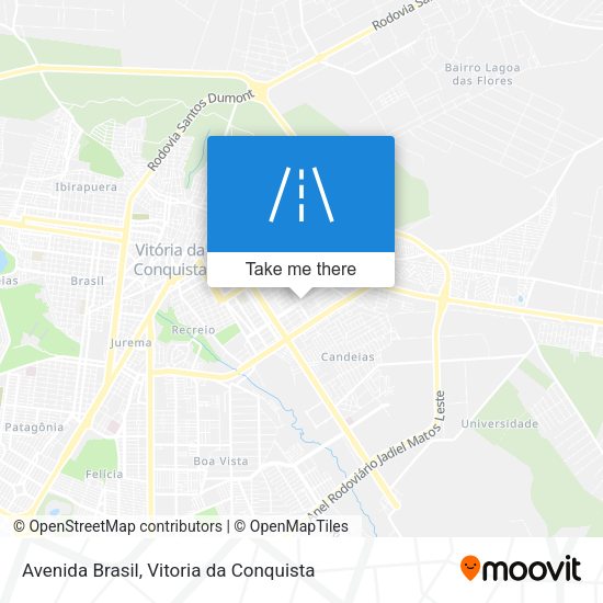 Avenida Brasil map