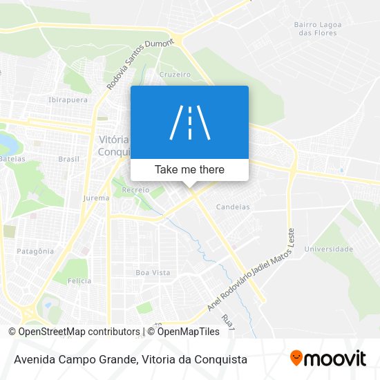 Avenida Campo Grande map