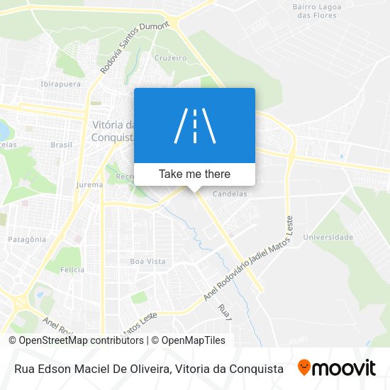 Rua Edson Maciel De Oliveira map