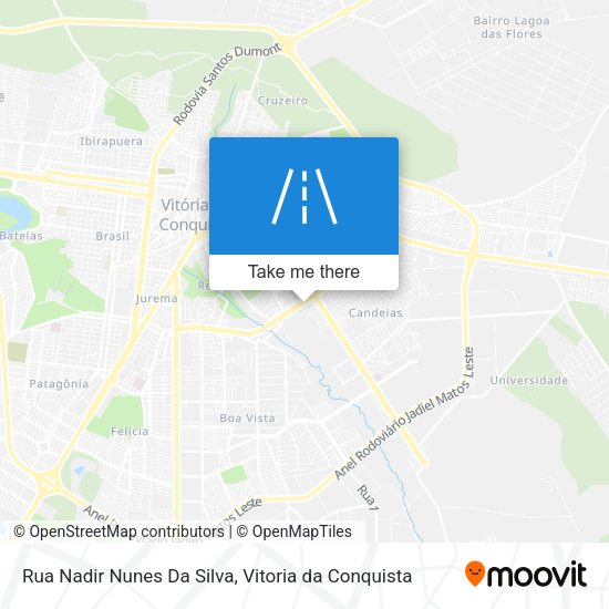 Rua Nadir Nunes Da Silva map
