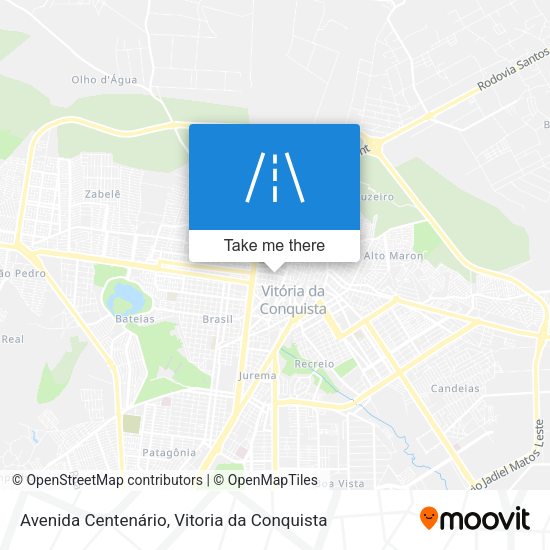 Avenida Centenário map