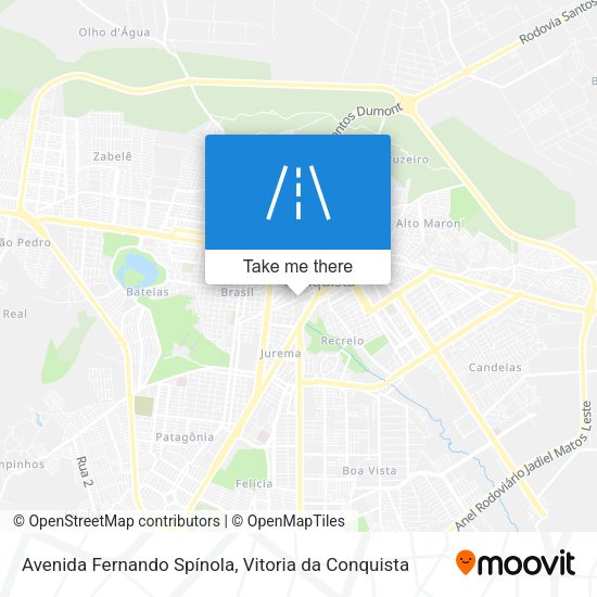 Avenida Fernando Spínola map