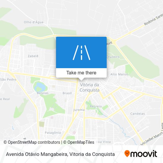 Avenida Otávio Mangabeira map