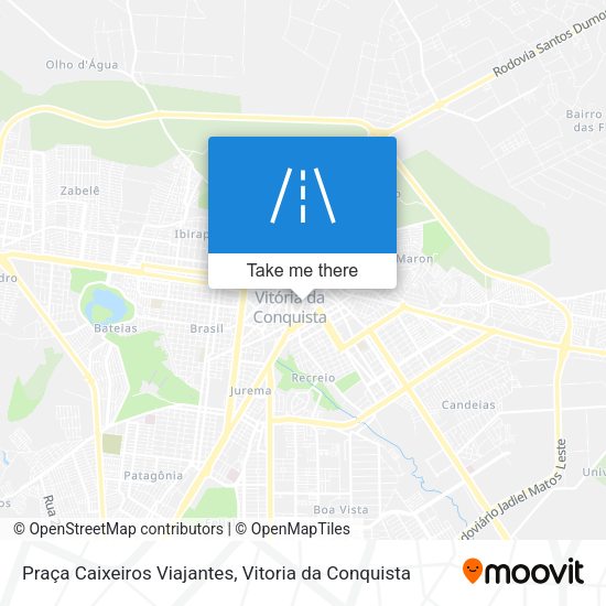 Praça Caixeiros Viajantes map