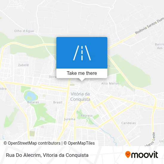 Rua Do Alecrim map