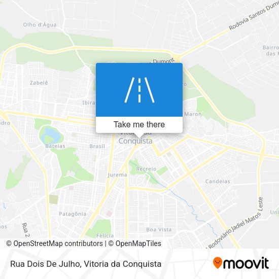 Rua Dois De Julho map