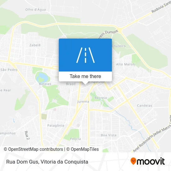 Rua Dom Gus map