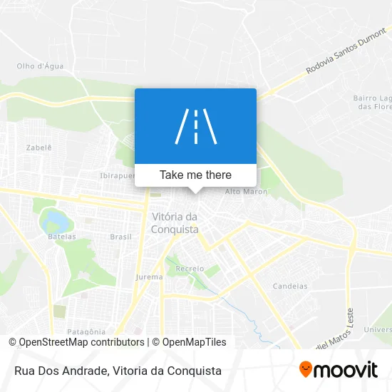 Rua Dos Andrade map