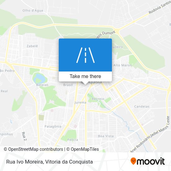 Rua Ivo Moreira map