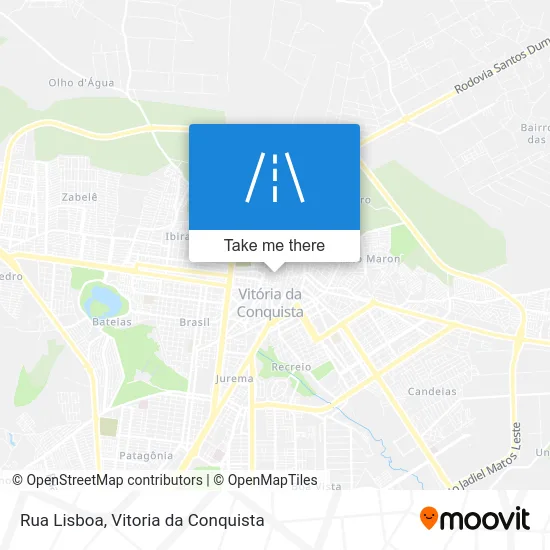 Rua Lisboa map