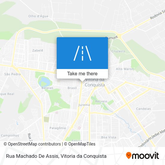 Rua Machado De Assis map