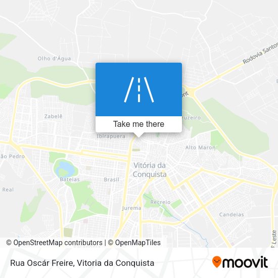 Rua Oscár Freire map